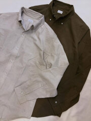 FAR EAST MANUFACTURING  （ファー イースト マニュファクチャリング） Organic Cotton Ripstop BD Shirt　リップストップ  ボタンダウンシャツ