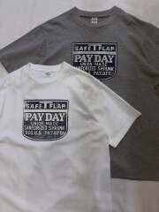 PAYDAY (ペイデイ)　PD22-CST-6  ROUND BODY SS TEE　SAFE T FLAP プリントTシャツ