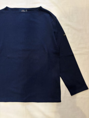 SAINT JAMES セントジェームス   OUESSANT  MARINE　ウェッソン ソリッド ネイビー 【T0～T6】
