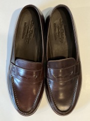 Jalan Sriwijaya（ジャラン・スリワヤ）98589 Italian Cordovan Penny Loafers（イタリアン・コードヴァン・ペニー・ローファー）Burgundy（バーガンディ）