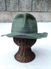 TESI （テシ）　１７０１　ABACA HAT　OLIVE　　