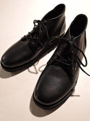 GENERIC SURPLUS (ジェネリック　サープラス）　レザースニーカー　DOM BLACK