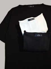 SAINT JAMES セントジェームス 03JC1325 OUESSANT SHORT SLEEVE ウエッソン半袖 【T3,T4,T5】 NAVY、NEIGE、NOIR