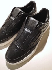 White Mountaineering (ホワイトマウンテニアリング) WM2573814 Reebok CLUB C 85 VINTAGE スリッポン BLACK