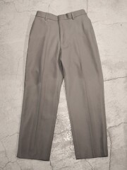 MARKAWARE (マーカウエア) A26A93PT01C オーガニックコットンサバイバルクロス フラットテーパードトラウザーズ GRAY