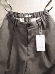 STILL BY HAND.WM (スティルバイハンド.WM) 【レディース】 PT02261WM ウール ワイドストレートパンツ LIGHT GREY