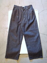 STILL BY HAND (スティルバイハンド) DN01262 5.5oz ライトオンス ペインター風 デニムパンツ INDIGO