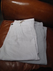 SIVIGLIA DENIM 【WHITE】 コットン×リネンパンツSS