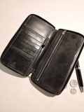 GLENROYAL （グレンロイヤル） 【TRAVEL WALLET】 トラベルウォレット NEW BLACK