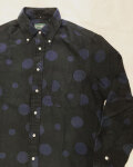 Gitman Vintage (ギットマンヴィンテージ)  BRUSHED DOT JACQUARD L/S BUTTON DOWN SHIRT / フランネルドット ボタンダウンシャツ