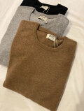 WILLIAM LOCKIE (ウィリアム ロッキー) / ROB7097　Lambswool Crewneck Knit ラムウール クルーネックセーター