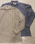 Le Sans Pareil (ル サンパレイユ)  CWP French Work Shirt / ストライプ フレンチワークシャツ