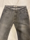 Acne Studios (アクネストゥディオズ) / ストレートフィット ブラックジーンズ　MIC SMOKE W33/L32 【Deadstock】