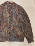 COOHEM (コーヘン) 13-254-033 COLORMIX BIG LINKS CARDIGAN  カラーミックス リンクス編み ビッグカーディガン