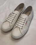 SUPERGA (スペルガ) 2750 TUMBLED LEATHER / WHITE