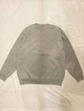 Yonetomi NEW BASIC (ヨネトミ/米冨繊維) 95-254-029  RIGID CASHMERE SWEATER Crew Neck Pullover/ リジッド カシミヤニット クルーネック
