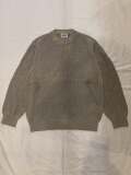 Yonetomi NEW BASIC (ヨネトミ/米冨繊維) 95-262-002  WASHI COTTON KNIT PULLOVER　和紙コットン クルーネックニット