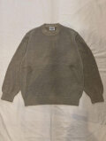 Yonetomi NEW BASIC (ヨネトミ/米冨繊維) 95-262-002  WASHI COTTON KNIT PULLOVER　和紙コットン クルーネックニット