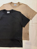 Yonetomi NEW BASIC (ヨネトミ/米冨繊維) 95-262-001　WOOL SILK DRESS T-SHIRT　ウールシルク ドレスTシャツ