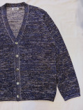 COOHEM (コーヘン) 13-264-006  交編 BASIC KNIT CARDIGAN  和紙ニット ベーシックカーディガン