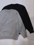 Yonetomi NEW BASIC (ヨネトミ/米冨繊維) 95-000-004  RIGID CASHMERE SWEATER Crew Neck Pullover/ リジッド カシミヤニット クルーネック