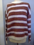SAYAKA DAVIS（サヤカ・デイヴィス）YKT73-FA Fuzzy Striped Sweater（ファジー・ストライプド・セーター）Stripe（ストライプ）