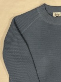 Jackman（ジャックマン） JM7200 Waffle Midneck（ワッフル・ミッド・ネック）412 Retro Saxe （レトロ・サックス）
