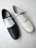 TRAVEL SHOES by chausser TR-004 ウィングチップ (キルトタン付) WH-GY、NY-WH