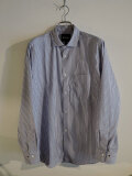 Goldwin (ゴールドウイン) GL54141 Comfortable Shirt 長袖 コンフォータブルシャツ SAXE STRIPE