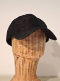 White Mountaineering (ホワイトマウンテニアリング) WM2471812 3D CHECK JACQUARD 6PANEL CAP BLACK