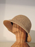 halo commodity ハロ・コモディティ h241-422 Chip Dome Hat 手編みペーパーハット NATURAL