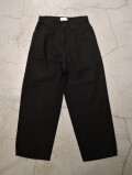 STILL BY HAND (スティルバイハンド) DN02253 12oz オリジナルデニムパンツ BLACK