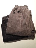 STILL BY HAND (スティルバイハンド) PT03253 コーデュロイ イージーパンツ KHAKI-BROWN、BLUE-CHARCOAL