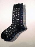 ANTIPAST アンティパスト 【メンズ】 AM3-800 POLKA FLOWER BLACK、NAVY、MIX GREY