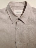 MARKAWARE (マーカウエア)  A25A16SH01C ヘンプ細布 コンフォートフィットシャツ TAUPE