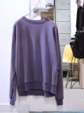 marka (マーカ) M25A06CS02C オーガニックコットンインレイ クルーネック FADED NAVY