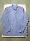 STILL BY HAND (スティルバイハンド)  SH00221 ブロード レギュラーカラーシャツ BLUE STRIPE