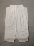 STILL BY HAND (スティルバイハンド) DN03261 11.5oz ライトウェイトデニム カーブパンツ ASH WHITE