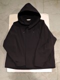 STILL BY HAND (スティルバイハンド) BL03263 ナイロン フーデッドブルゾン BLACK
