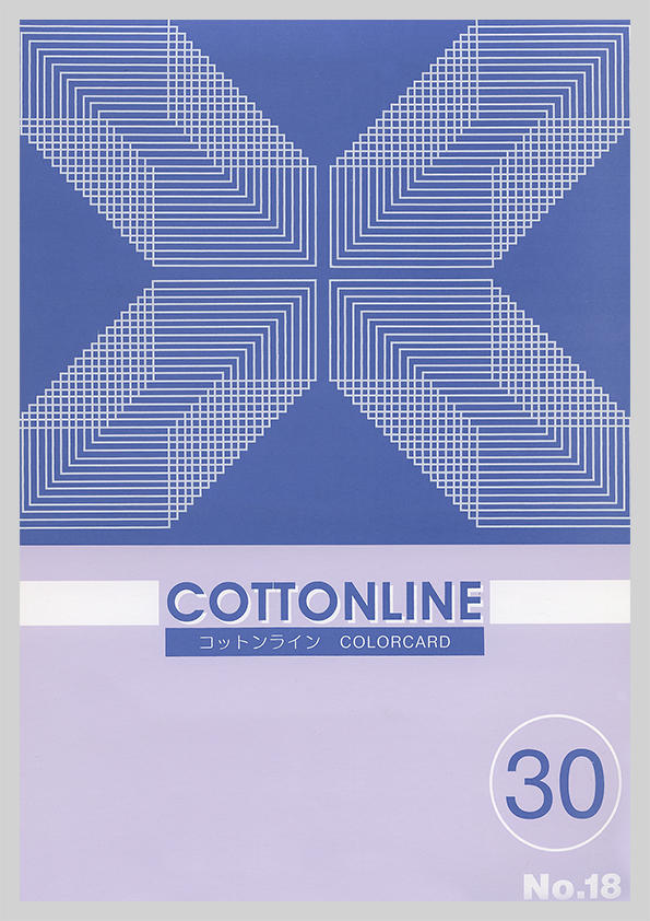 エンゼルキング　コットンライン#30　見本帳