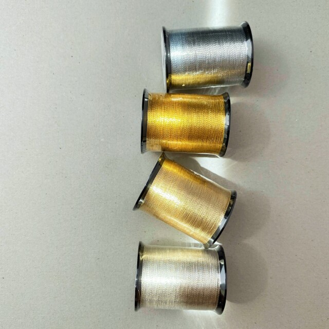 金糸の縫糸(駒巻）　50番手  100ｍ巻