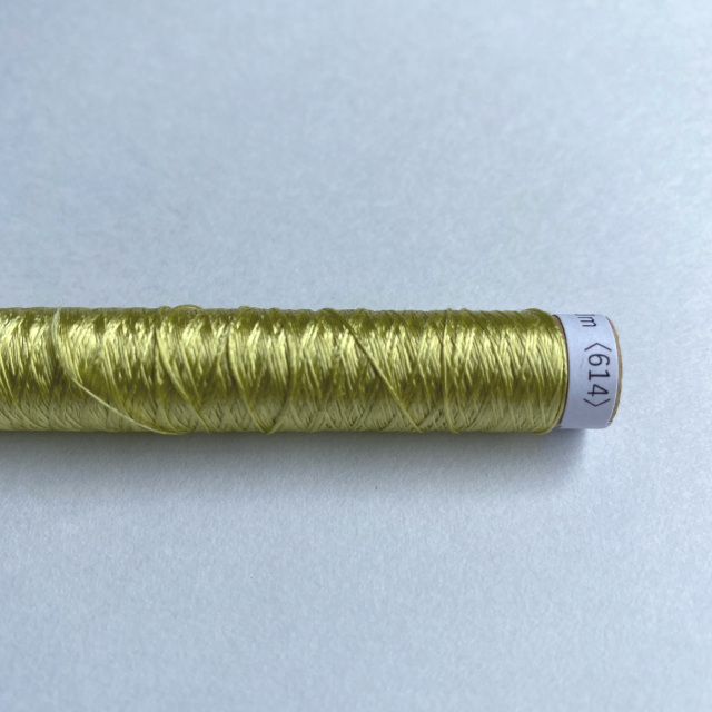 正絹　21/12平糸　50mシガレット巻　【614】