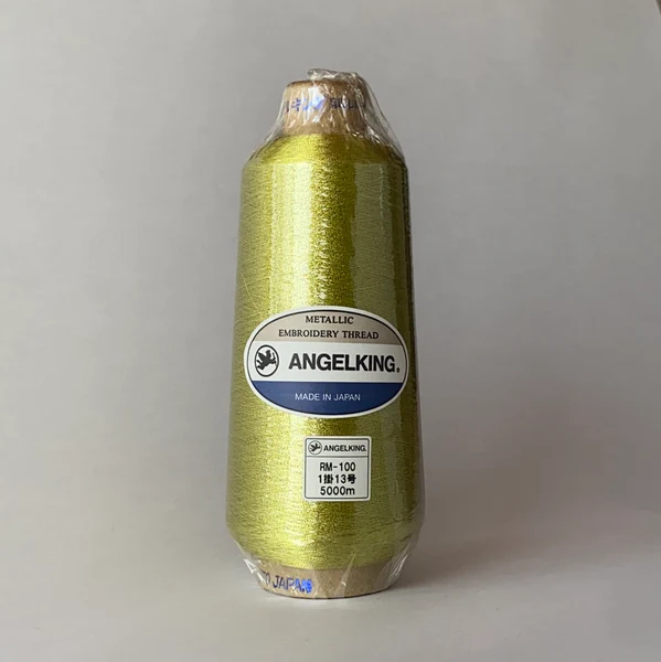 エンゼルキング金銀糸　1掛 13号(黄緑）