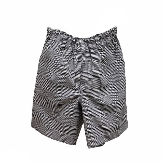【日本製 子供服】 ハーフパンツ フォーマル チェック柄 ［100～140cm］