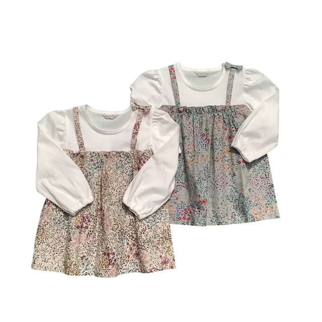 ボタニカル柄チュニック