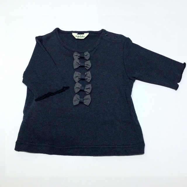 オーガニックコットン草木染デニム調Tシャツ