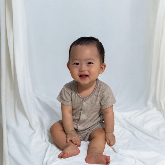 ロンパース型肌着