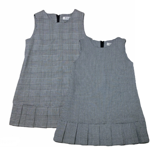 日本製 子供服】 ジャンパースカート チェック柄 フォーマルにも  
