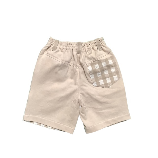 チェック柄ショートパンツ