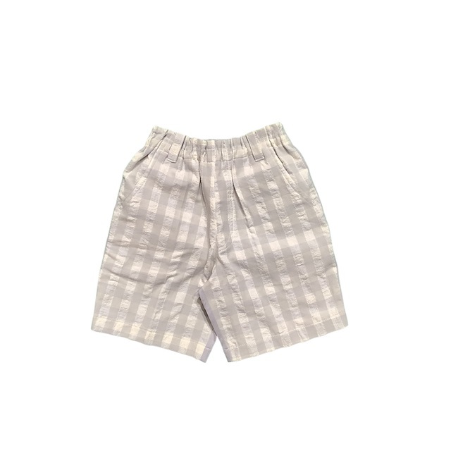 チェック柄ショートパンツ